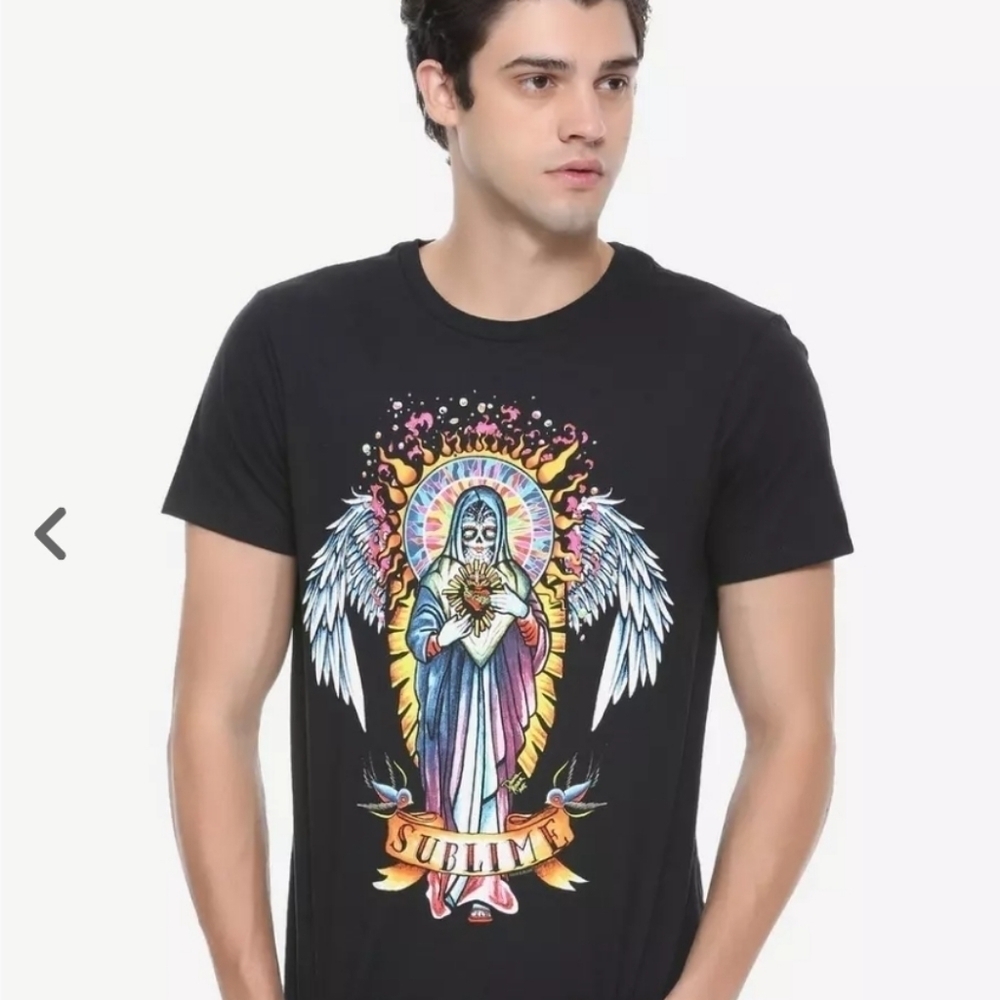 SUBLIME SUGAR SKULL ANGEL T SHIRT